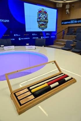 Press conference dedicated to the Day of the State Traffic Safety Inspectorate, celebrated annually on July 3. MMPC Russia Today, Moscow, July 1, 2026. Photo: Pavel Kashaev. PavelxKashaev