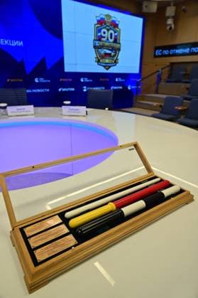 Press conference dedicated to the Day of the State Traffic Safety Inspectorate, celebrated annually on July 3. MMPC Russia Today, Moscow, July 1, 2026. Photo: Pavel Kashaev. PavelxKashaev