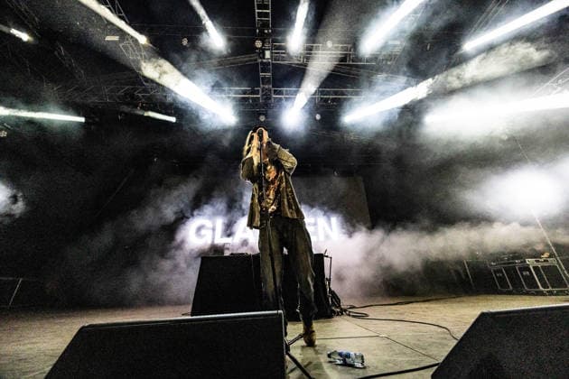 Glayden live at Roskilde Festival 2026 Roskilde, Denmark. 30th, June 2026. The Finnish music producer, DJ and singer Glayden performs a live concert during the Danish music festival Roskilde Festival 2026 in Roskilde. Denmark, Roskilde  Copyright: xGonzalesxPhoto ErlingxBrodersenx