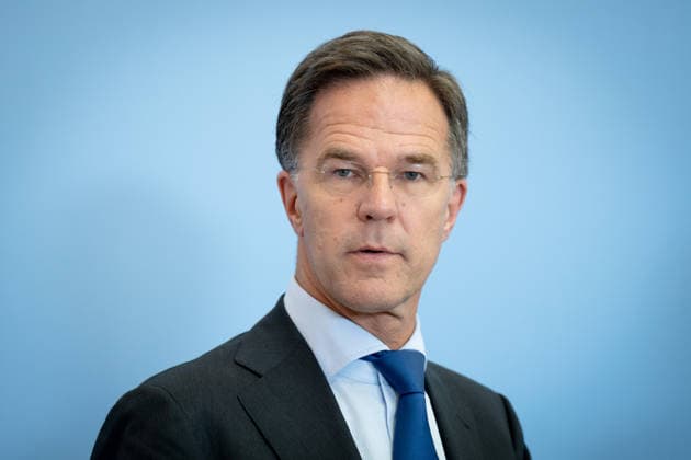 PK, Bundesministerium der Verteidigung Berlin, Bundesministerium der Verteidigung, NATO-Generalsekretär, Mark Rutte Berlin Berlin GER *** Press Conference, Federal Ministry of Defense, Berlin, Federal Ministry of Defense, NATO Secretary General, Mark Rutte, Berlin, Berlin, GER