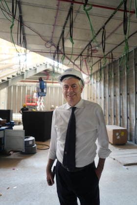 IPA86275024 - Milan, July 1, 2026: Press conference and site visit to assess the progress of construction on the BEIC Library (European Library of Information and Culture) with Dario Moneta  Copyright: xDuilioxPiaggesix xDuilioxPiaggesix 86275024