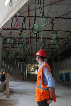 IPA86275032 - Milan, July 1, 2026: Press conference and site visit to assess the progress of construction on the BEIC Library (European Library of Information and Culture)  Copyright: xDuilioxPiaggesix xDuilioxPiaggesix 86275032