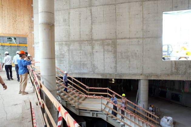 IPA86275167 - Milan, July 1, 2026: Press conference and site visit to assess the progress of construction on the Beic Library (European Library of Information and Culture)  Copyright: xDuilioxPiaggesix xDuilioxPiaggesix 86275167