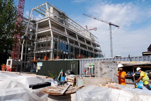 IPA86275210 - Milan, July 1, 2026: Press conference and site visit to assess the progress of construction on the Beic Library, the European Library of Information and Culture  Copyright: xDuilioxPiaggesix xDuilioxPiaggesix 86275210