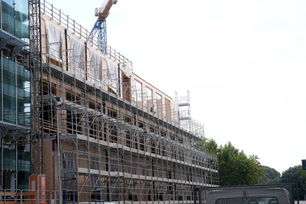 IPA86275057 - Milan, July 1, 2026: Press conference and site visit to assess the progress of construction on the Beic Library (European Library of Information and Culture)  Copyright: xDuilioxPiaggesix xDuilioxPiaggesix 86275057