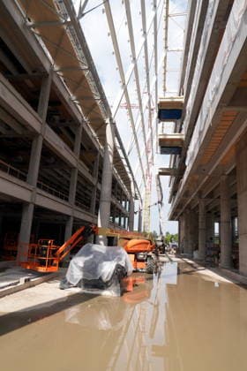 IPA86275094 - Milan, July 1, 2026: Press conference and site visit to assess the progress of construction on the BEIC Library (European Library of Information and Culture); pictured is the Promenade  Copyright: xDuilioxPiaggesix xDuilioxPiaggesix 86275094