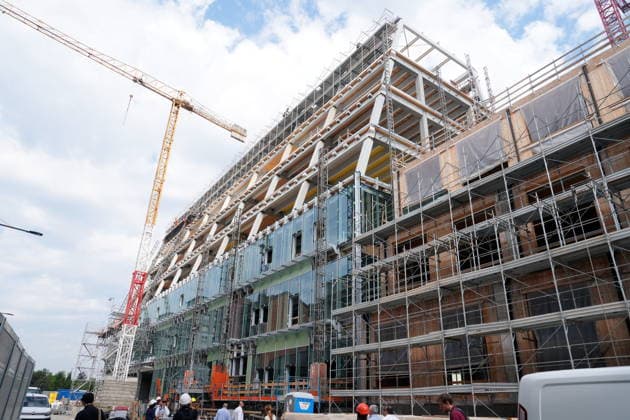 IPA86275099 - Milan, July 1, 2026: Press conference and site visit to assess the progress of construction on the BEIC Library (European Library of Information and Culture)  Copyright: xDuilioxPiaggesix xDuilioxPiaggesix 86275099
