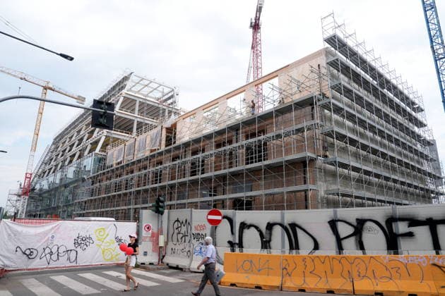 IPA86275124 - Milan, July 1, 2026: Press conference and site visit to assess the progress of construction on the BEIC Library (European Library of Information and Culture)  Copyright: xDuilioxPiaggesix xDuilioxPiaggesix 86275124