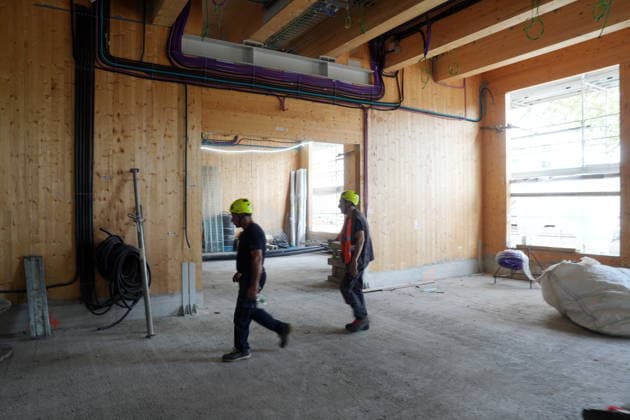 IPA86275125 - Milan, July 1, 2026: Press conference and site visit to assess the progress of construction on the Beic Library (European Library of Information and Culture)  Copyright: xDuilioxPiaggesix xDuilioxPiaggesix 86275125