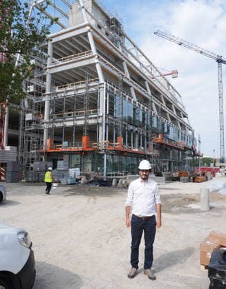IPA86275187 - Milan, July 1, 2026: Press conference and site visit to assess the progress of construction on the BEIC Library (European Library of Information and Culture) with Luca Castamagna  Copyright: xDuilioxPiaggesix xDuilioxPiaggesix 86275187