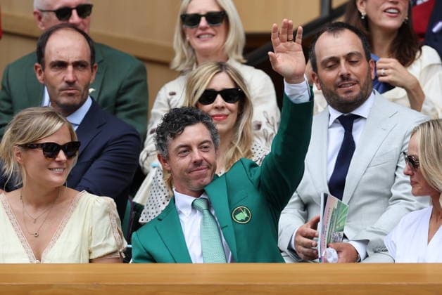 . 01 07 2026. London, United Kingdom. Rory McIIroy in Royal Box on third day of the Wimbledon Tennis Championships in London.  xStephenxLockx xi-Imagesx IIM-26874-0027