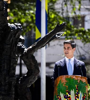 AMSTERDAM - Prime Minister Rob Jetten will speak at the 24th National Commemoration of the History of Slavery at the National Slavery Monument in Amsterdam s Oosterpark. The ceremony commemorates the abolition of slavery on July 1, 1863, in Suriname and the Caribbean part of the Kingdom. REMKO DE WAAL ANP netherlands out - belgium out  Copyright: xx x562533643x originalFilename: 562533643.jpg