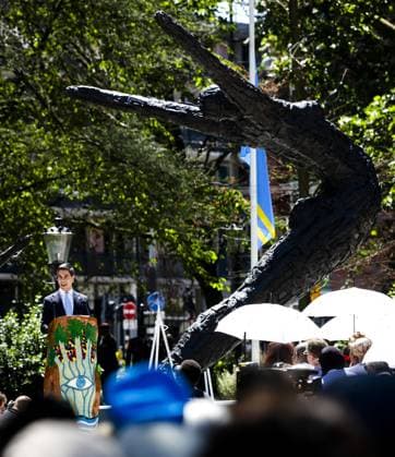 AMSTERDAM - Prime Minister Rob Jetten will speak at the 24th National Commemoration of the History of Slavery at the National Slavery Monument in Amsterdam s Oosterpark. The ceremony commemorates the abolition of slavery on July 1, 1863, in Suriname and the Caribbean part of the Kingdom. REMKO DE WAAL ANP netherlands out - belgium out  Copyright: xx x562534110x originalFilename: 562534110.jpg