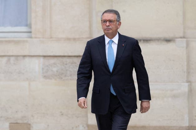 Emmanuel Macron meets with Portugal President - Paris Portugal s President Antonio Jose Seguro upon his arrival at the Elysee Presidential Palace in Paris on July 1, 2026 ahead of their bilateral meeting. Photo by Raphael Lafargue ABACAPRESS.COM Paris France  Copyright: xLafarguexRaphael ABACAx