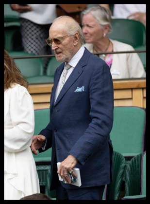 . 01 07 2026. London, United Kingdom. Actor Charles Dance in the Royal Box on day three of the Wimbledon Tennis Championships in London.  xStephenxLockx xi-Imagesx IIM-26874-0040