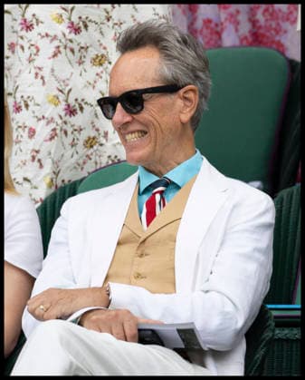 . 01 07 2026. London, United Kingdom. Actor Richard E Grant in the Royal Box on day three of the Wimbledon Tennis Championships in London.  xStephenxLockx xi-Imagesx IIM-26874-0042