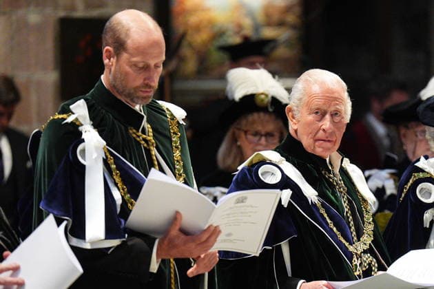 King visits Scotland for Holyrood Week King Charles III (right) and the Prince of Wales, known as the Duke of Rothesay when in Scotland during the Thistle Service at St Giles Cathedral, Edinburgh, as part of the King s visit to Scotland for Holyrood Week. Picture date: Wednesday July 1, 2026., Credit:Aaron Chown PA ROTA - B68 Avalon UK, Edinburgh  Copyright: xAaronxChownx xPAxROTAx-xB68x xAvalonx 1113760120