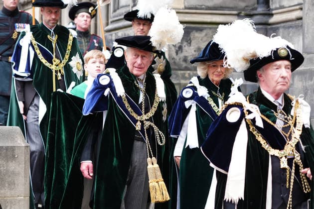 King visits Scotland for Holyrood Week King Charles III and Queen Camilla leaving the Thistle Service at St Giles Cathedral, Edinburgh, as part of the King s visit to Scotland for Holyrood Week. Picture date: Wednesday July 1, 2026., Credit:Jane Barlow PA ROTA - B68 Avalon UK, Edinburgh  Copyright: xJanexBarlowx xPAxROTAx-xB68x xAvalonx 1113760183