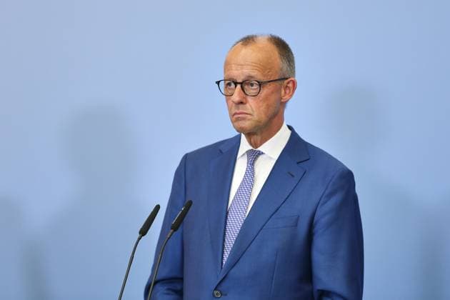 Berlin, Deutschland, 01.07.2026: Bundesverteidigungsministerium: Pressekonferenz nach Kabinettssitzung: Bundeskanzler Friedrich Merz (CDU) *** Berlin, Germany, July 1, 2026 Federal Ministry of Defense Press Conference Following the Cabinet Meeting Federal Chancellor Friedrich Merz, CDU Copyright: xdtsxNachrichtenagenturx dts_125942