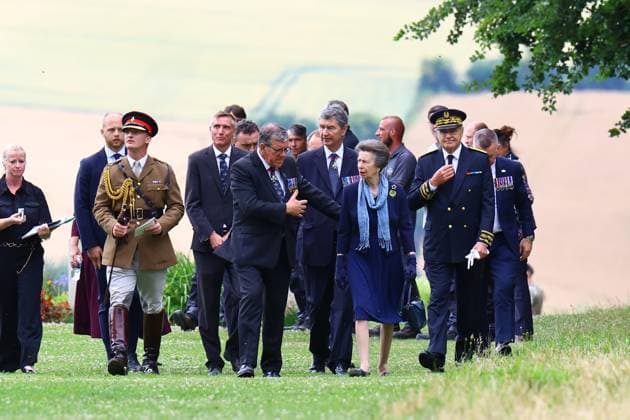 110th Anniversary of the Battle of the Somme PHOTOPQR LE COURRIER PICARD Fred Haslin Thiepval July 1, 2026 July 1, 26 Commemoration ceremony marking the 110th anniversary of the Battle of the Somme at the Thiepval Memorial Thiepval, World War I. Princess Anne of the United Kingdom leaving the cemetery. Photo by Fred Haslin. Ceremony marking the 110th anniversary of the Battle of the Somme at the Thiepval Memorial, World War I, on July 1, 2026 Local Caption Thiepval 80, France  Copyright: xPHOTOPQR LExCOURRIERxPICARD MAXPxFredxHaslinx 20260701LCP8880 20260701LCP8880