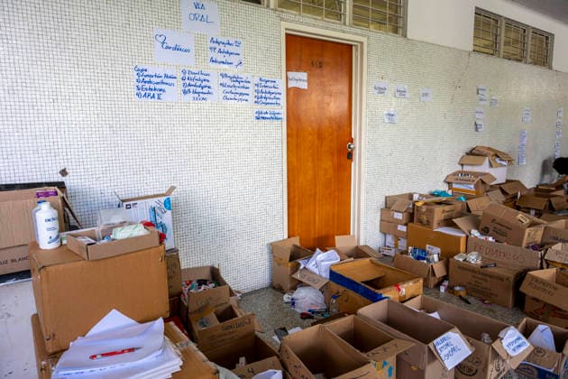 July 1, 2026, Caracas, Miranda, Venezuela: Collection and Distribution Center for Medicines and Medical Supplies at the Institute of Tropical Medicine of the Central University of Venezuela in Caracas..Caracas, Venezuela, was hit by two powerful earthquakes. July, 1, 2026 Caracas Venezuela - ZUMAv125 20260701_zip_v125_016 Copyright: xJimmyxVillaltax