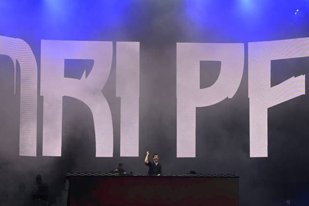 The 12th annual Beats for Love 2026 electronic dance music festival starts at the Lower Area of Vitkovice, in Ostrava, Czech Republic, on rainy day, July 1st, 2026. (CTKxPhoto JaroslavxOzana) CTKPhotoP2026070108985  CTKPhotoP2026070108985