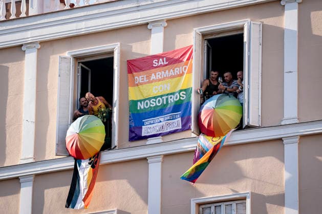 MADO 2026 Opening Ceremony Attendees at the Madrid Pride 2026 (MADO 2026) opening ceremony in Pedro Zerolo Square on July 1, 2026, in Madrid, Spain. The official opening will once again be led by La Plexy, a familiar face on Madrid’s nightlife scene. Alongside the master of ceremonies, the LGBTI film festival opening address will be hosted by Cayetana Guillén Cuervo, while Kany García will serve as the keynote speaker for Latino Pride on July 1, 2026, in Madrid, Spain.  Copyright: xA.xPÃ rezxMecax 7636937