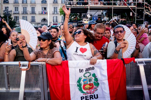 MADO 2026 Opening Ceremony Attendees at the Madrid Pride 2026 (MADO 2026) opening ceremony in Pedro Zerolo Square on July 1, 2026, in Madrid, Spain. The official opening will once again be led by La Plexy, a familiar face on Madrid’s nightlife scene. Alongside the master of ceremonies, the LGBTI film festival opening address will be hosted by Cayetana Guillén Cuervo, while Kany García will serve as the keynote speaker for Latino Pride on July 1, 2026, in Madrid, Spain.  Copyright: xA.xPÃ rezxMecax 7636932