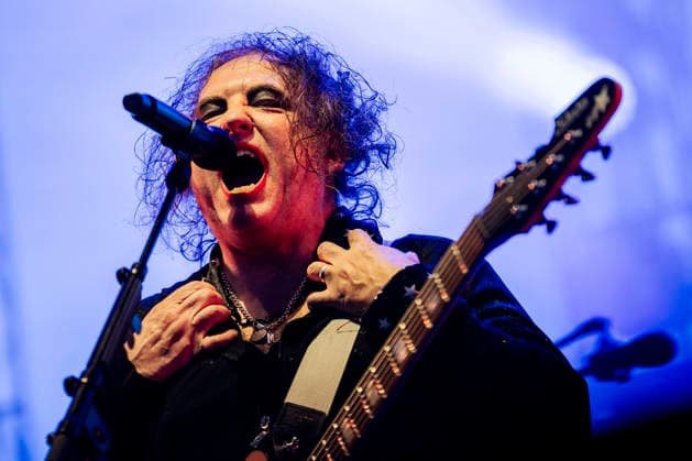 Roskilde Festival 2026 The Cure performs on the Orange Stage at Roskilde Festival, Wednesday, July 1, 2026. (Photo: Ida Marie Odgaard Ritzau Scanpix) , Roskilde Denmark *** Roskilde Festival 2026: The Cure performs on the Orange Stage at Roskilde Festival on Wednesday, July 1, 2026. Photo by Ida Marie Odgaard, Ritzau Scanpix, Roskilde, Denmark  Copyright: RitzauxScanpix IdaxMariexOdgaardx spdk20260701-231412-L