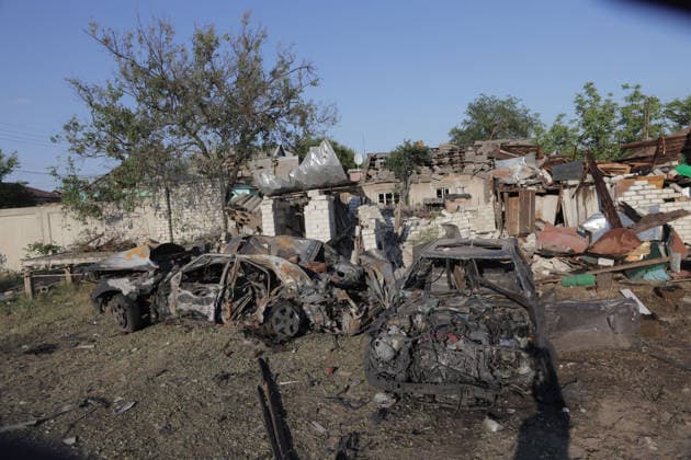 Russian Aerial Attack In Kharkiv, Ukraine A Russian aerial operation results in at least one death and injuries to more than 29 people in Kharkiv, Ukraine. Kharkiv Ukraine  Copyright: xYevhenxTitovx originalFilename: titov-notitle260701_np3Vr.jpg