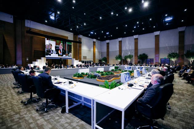 Johann Wadephul (CDU), Bundesaussenminister, aufgenommen im Rahmen der Mercosur Konferenz in Asuncion, 30.06.2026. Fotografiert im Auftrag des Auswaertigen Amtes (AA) Asuncion Paraguay *** Johann Wadephul (CDU), Federal Minister of Foreign Affairs, photographed during the Mercosur Conference in Asunción on June 30, 2026. Photographed on behalf of the Federal Foreign Office (AA) in Asunción, Paraguay. Copyright: xFelixxZahnx