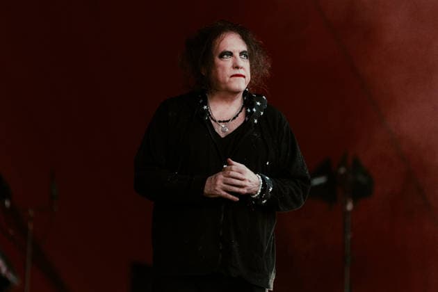 The Cure live at Roskilde Festival 2026 Roskilde, Denmark. 01st, July 2026. The English rock band The Cure performs a live concert during the Danish music festival Roskilde Festival 2026 in Roskilde. Here singer, songwriter and musician Robert Smith is seen live on stage. Denmark, Roskilde  Copyright: xGonzalesxPhoto MathiasxKristensenx