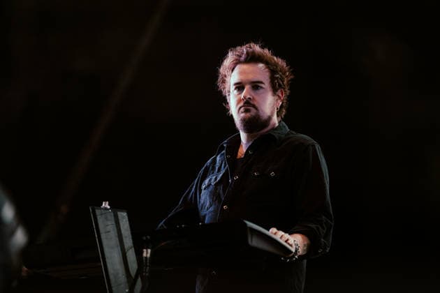 The Cure live at Roskilde Festival 2026 Roskilde, Denmark. 01st, July 2026. The English rock band The Cure performs a live concert during the Danish music festival Roskilde Festival 2026 in Roskilde. Here musician Eden Gallup is seen live on stage. Denmark, Roskilde  Copyright: xGonzalesxPhoto MathiasxKristensenx