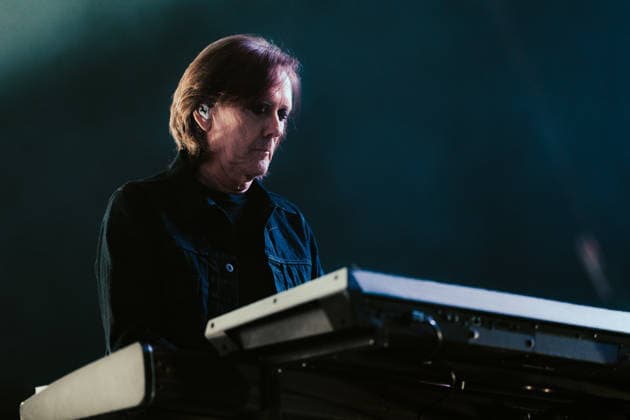 The Cure live at Roskilde Festival 2026 Roskilde, Denmark. 01st, July 2026. The English rock band The Cure performs a live concert during the Danish music festival Roskilde Festival 2026 in Roskilde. Here musician Roger O Donnell is seen live on stage. Denmark, Roskilde  Copyright: xGonzalesxPhoto MathiasxKristensenx