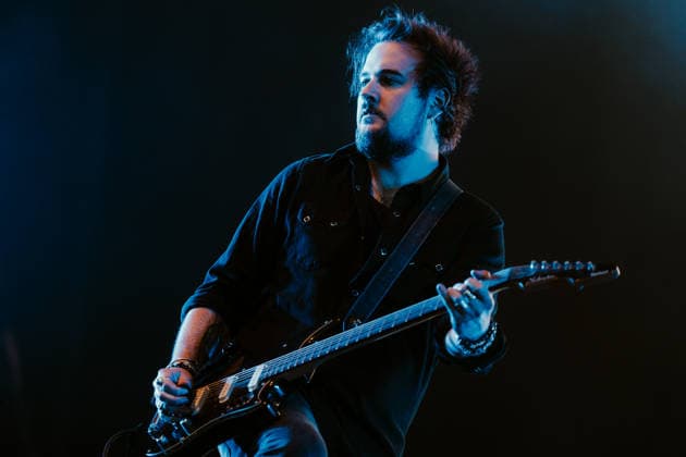 The Cure live at Roskilde Festival 2026 Roskilde, Denmark. 01st, July 2026. The English rock band The Cure performs a live concert during the Danish music festival Roskilde Festival 2026 in Roskilde. Here musician Eden Gallup is seen live on stage. Denmark, Roskilde  Copyright: xGonzalesxPhoto MathiasxKristensenx
