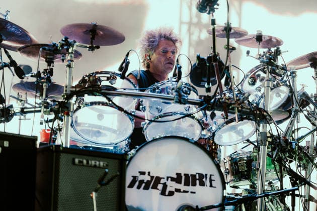 The Cure live at Roskilde Festival 2026 Roskilde, Denmark. 01st, July 2026. The English rock band The Cure performs a live concert during the Danish music festival Roskilde Festival 2026 in Roskilde. Here drummer Jason Cooper is seen live on stage. Denmark, Roskilde  Copyright: xGonzalesxPhoto MathiasxKristensenx