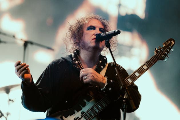 The Cure live at Roskilde Festival 2026 Roskilde, Denmark. 01st, July 2026. The English rock band The Cure performs a live concert during the Danish music festival Roskilde Festival 2026 in Roskilde. Here singer, songwriter and musician Robert Smith is seen live on stage. Denmark, Roskilde  Copyright: xGonzalesxPhoto MathiasxKristensenx
