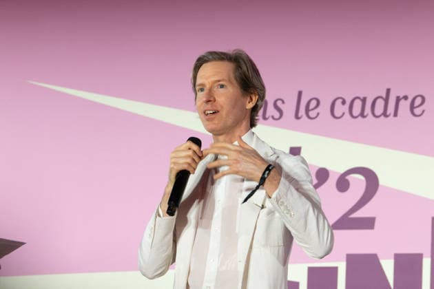 Entertainment Themen der Woche KW27 6th Cinéma Paradiso Louvre x MK2 Wes Anderson attends the 6th Cinéma Paradiso Louvre x MK2 at Le Louvre on July 01, 2026 in Paris, France. Photo by Nasser Berzane ABACAPRESS.COM Paris France  Copyright: xBerzanexNasser ABACAx