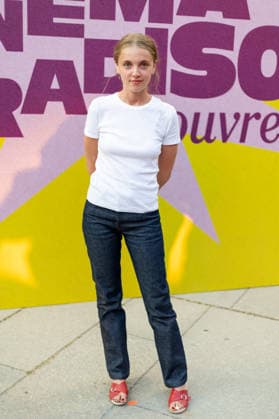 6th Cinéma Paradiso Louvre x MK2 Lucie Saada attends the 6th Cinéma Paradiso Louvre x MK2 at Le Louvre on July 01, 2026 in Paris, France. Photo by Nasser Berzane ABACAPRESS.COM Paris France  Copyright: xBerzanexNasser ABACAx