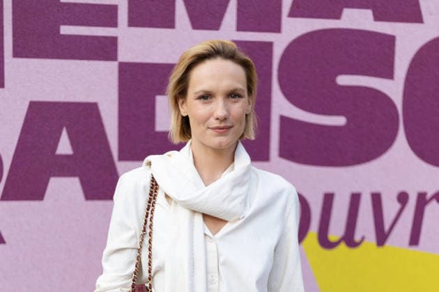 6th Cinéma Paradiso Louvre x MK2 Ana Girardot attends the 6th Cinéma Paradiso Louvre x MK2 at Le Louvre on July 01, 2026 in Paris, France. Photo by Nasser Berzane ABACAPRESS.COM Paris France  Copyright: xBerzanexNasser ABACAx