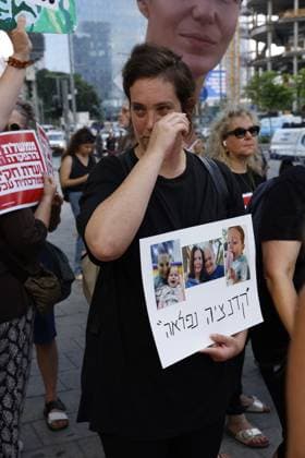 Demonstration Marks 1,000 Days Since October 7 Attack in Tel Aviv TEL AVIV, ISRAEL JULY 2, 2026: Protesters gather outside the Kirya military headquarters in Tel Aviv, Israel, on July 2, 2026, during a demonstration marking 1,000 days since the October 7, 2023 attack. The event was attended by relatives of victims killed in the attack and family members of hostages. Tel Aviv Israel Copyright: x xHilelxbenxorx xJNAxPressx