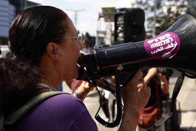 Demonstration Marks 1,000 Days Since October 7 Attack in Tel Aviv TEL AVIV, ISRAEL JULY 2, 2026: Protesters gather outside the Kirya military headquarters in Tel Aviv, Israel, on July 2, 2026, during a demonstration marking 1,000 days since the October 7, 2023 attack. The event was attended by relatives of victims killed in the attack and family members of hostages. Tel Aviv Israel Copyright: x xHilelxbenxorx xJNAxPressx