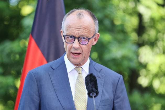 Berlin, Deutschland, 02.07.2026: Bundeskanzleramt: Pressekonferenz nach Koalitionsausschuss: Bundeskanzler Friedrich Merz (CDU) *** Berlin, Germany, July 2, 2026 Federal Chancellery Press Conference Following the Coalition Committee Meeting Federal Chancellor Friedrich Merz, CDU Copyright: xdtsxNachrichtenagenturx dts_125991
