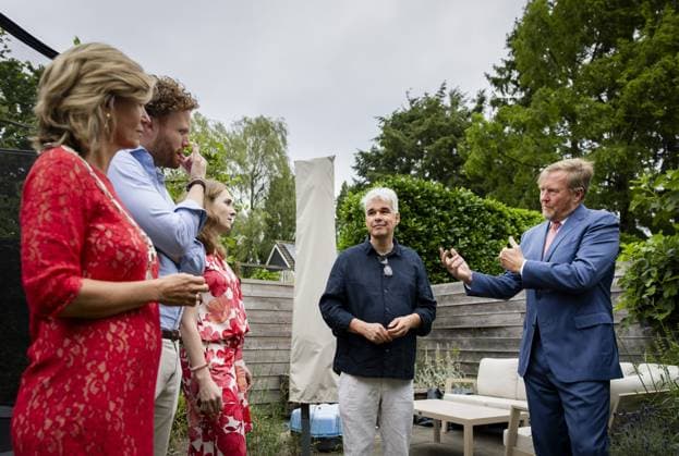 AUSTERLITZ, The Netherlands, 2026-07-02 10:00:37 AUSTERLITZ, 02-07-2026, Utrechtse Heuvelrug King Willem Alexander pays a visit to Austerlitz, situated amidst the forests on the Utrechtse Heuvelrug. The focus is on combating wildfires, the self-reliance of residents in this regard, and preventive measures taken at local, regional, and national levels. PHOTO: NLBeeld POOL Sem van der Wal Credit: NL Beeld Patrick van Emst  Copyright: xx x