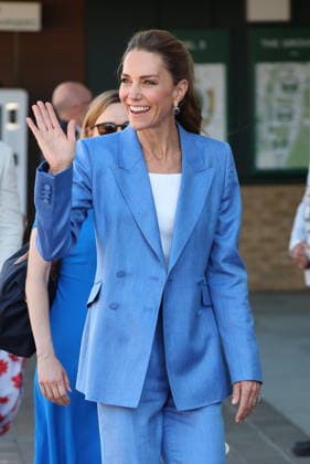 . 02 07 2026. London, United Kingdom. Kate Middleton, the Princess of Wales, during day four of the Wimbledon Tennis Championships in London.  xStephenxLockx xi-Imagesx IIM-26878-0008