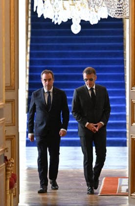 Sébastien Lecornu, Prime Minister President Emmanuel Macron chairs the fifth follow-up meeting on the fight against drug trafficking at the Élysée Palace in Paris on July 2, 2026. Christian Liewig Bestimage President Emmanuel Macron chairs the fifth follow-up meeting on the fight against drug trafficking at the Élysée Palace in Paris on July 2, 2026, Paris, France  Copyright: xChristianxLiewigx xBestimagexChristianxLiewigx xBestimagex