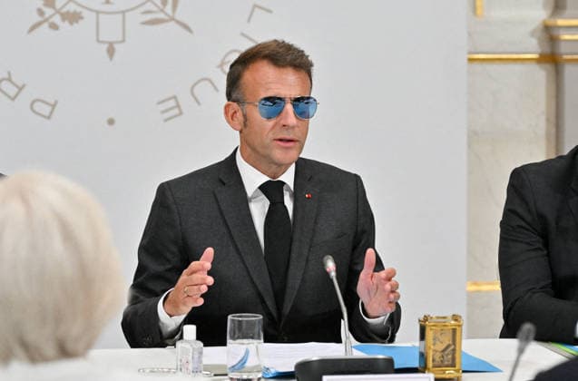 President Emmanuel Macron chairs the fifth follow-up meeting on the fight against drug trafficking at the Élysée Palace in Paris on July 2, 2026. Christian Liewig Bestimage President Emmanuel Macron chairs the fifth follow-up meeting on the fight against drug trafficking at the Élysée Palace in Paris on July 2, 2026, Paris, France  Copyright: xChristianxLiewigx xBestimagexChristianxLiewigx xBestimagex