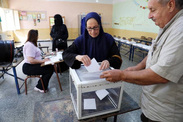 2026 Legislative Elections in Algeria: Voting in the legislative elections in Algiers, Algeria, on July 2, 2026. The electorate, including the diaspora, numbers 24,727,041 registered voters. These elections will determine the 407 members of the 10th legislature of theNational People’s Assembly (APN), whose term will be five years. Photo by Billel Bensalem, APP, Algiers, Algeria Copyright: xAlgÃ riexPressexPhotosxBillelxBensalemx xAPPx IMG_5334