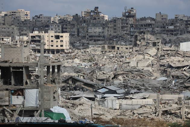 Displaced Palestinians Shelter Near Destroyed Homes as War Reaches 1,000 Days Displaced Palestinians go about their daily lives in worn-out tents erected near their destroyed homes east of Gaza City on July 2, 2026, as the war enters its 1,000th day. Hundreds of thousands of Palestinians continue to live in shelters and temporary camps following repeated displacement, while facing shortages of water, food and essential services, according to the United Nations and humanitarian organizations. Photo by Bilal Osama apaimages Gaza city Gaza Strip Palestinian Territory 020726_Gaza_BO_01(4) Copyright: xapaimagesxBilalxOsamax xapaimagesx