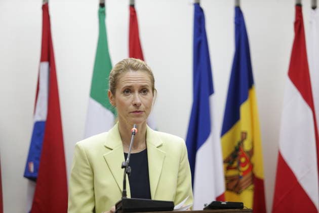 EU High Representative Kaja Kallas in Bosnia and Herzegovina SARAJEVO, BOSNIA AND HERZEGOVINA - JULY 02: European Union (EU) High Representative for Foreign Affairs and Security Policy and Vice President of the European Commission Kaja Kallas makes a speech during her visit to barracks of the European Union Peacekeeping Mission (EUFOR) in Sarajevo, Bosnia and Herzegovina on July 02, 2026. Denis Zuberi Anadolu Sarajevo Bosnia and Herzegovina. Editorial use only. Please get in touch for any other usage.  Copyright: x2026xAnadoluxDenisxZuberix